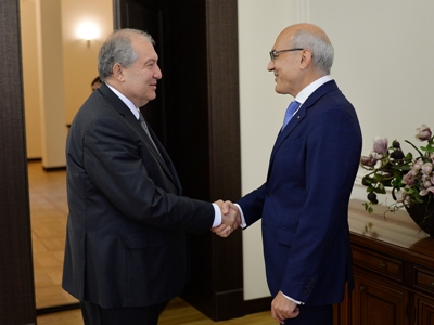 Արմեն Սարգսյանն ընդունել է «Էրնսթ Ընդ Յանգ» ընկերության ներկայացուցիչներին (Ֆոտո)