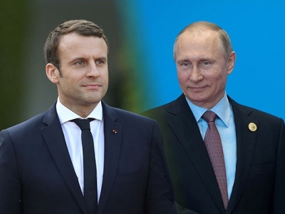Состоялся телефонный разговор Путина с Макроном