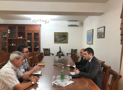 Աստղաշենը շուտով նոր ջրագիծ կունենա. Արցախի պետնախարարն ընդունել է «ԷՍ-ՊԷ-ԷՖ-Ա»-ի ներկայացուցիչներին