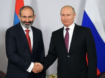 Putin, Pashinyan discuss Eurasian Union over phone