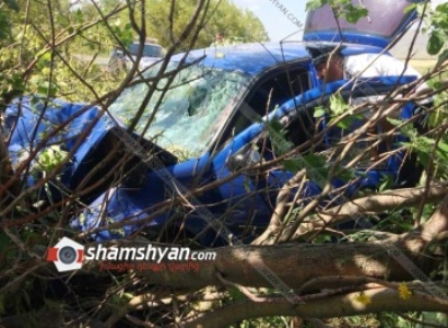 Վթար Գյումրի-Ամասիա ավտոճանապարհին. վիրավորներ կան (ֆոտո)