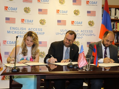 Հայ աշակերտների առջեւ անգլերենի գիտելիքների խորացման նոր հնարավորություններ են բացվում