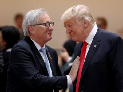 EC President gives Trump photo of cemetery