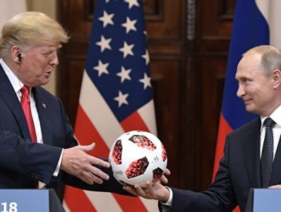 Putin soccer ball gift to Trump may have microchip