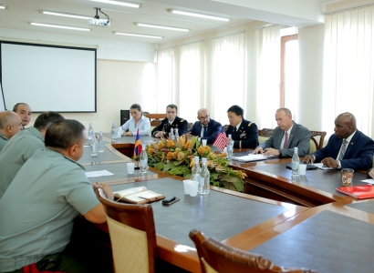 ՀՀ  ԶՈՒ  գլխավոր շտաբի պետն ընդունել է ԱՄՆ խորհրդատվական թիմին