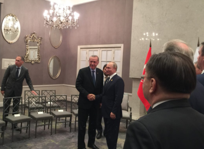 Путин пошутил на встрече с Эрдоганом, что сходит с ним в ресторан