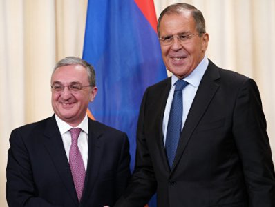 Լավրովը  Զոհրաբ Մնացականյանի հետ քննարկել է համագործակցությունը ինտեգրացիոն միավորումներում