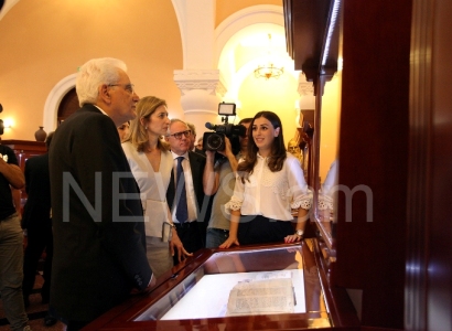 Իտալիայի նախագահն այցելել է Մատենադարան (ֆոտո)