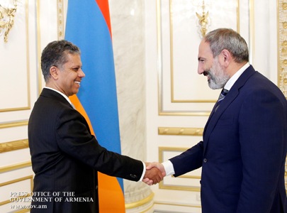 Pashinyan receives Ambassador of United Arab Emirates to Armenia