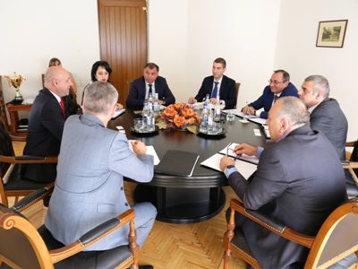 Արծվիկ Մինասյանն ընդունել է ՀՀ-ում Բելառուսի դեսպանին