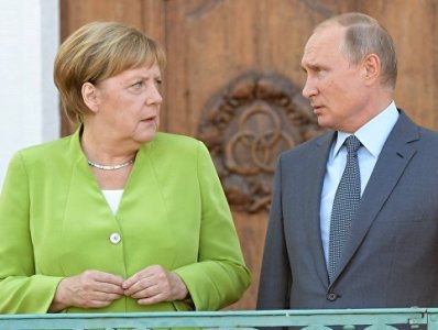 Что обсудили Путин и Меркель