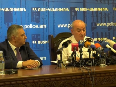 Начальник штаба Полиции: В Армении рост преступности составил 12,3%