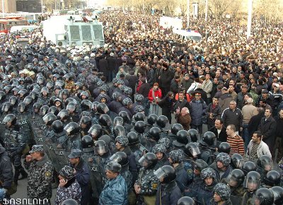 Newspaper: Armenia investigators have not yet questioned oppositionists who became political prisoners in March 2008