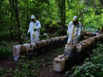 В Мексике изъяли 10 тонн синтетических наркотиков