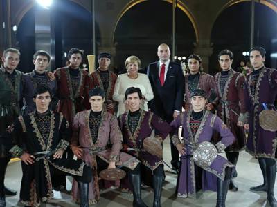 Անգելա Մերկելը երգել է Թբիլիսիում