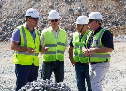 Bundestag member Albert Weiler visits Zangezur Copper and Molybdenum Combine