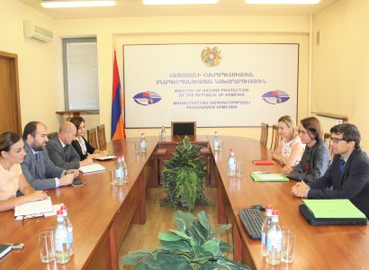 KfW բանկի ներկայացուցիչների հետ քննարկվել են ջրային ռեսուրսների կառավարման արդյունավետության բարձրացման հարցը