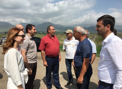 ՀՀ տարածքային կառավարման և զարգացման նախարարը Լոռու մարզում է