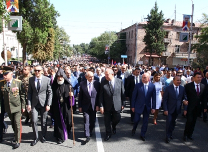 Բակո Սահակյանն ու Արմեն Սարգսյանը՝ Արցախի անկախության տոնական միջոցառումներին (ֆոտո)