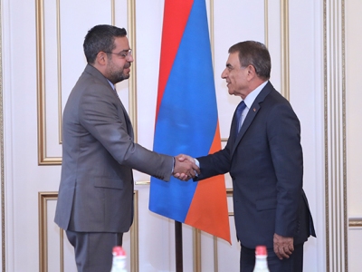 ՀՀ-ն պատրաստակամ է մասնակցել բարեկամ Սիրիայի վերականգնողական աշխատանքներին. Արա Բաբլոյանը՝ Սիրիայի դեսպանին
