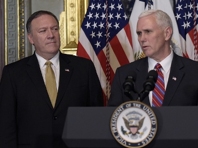Pence and Pompeo deny writing article attacking Trump