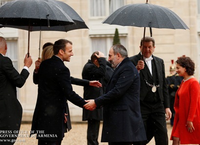 Armenia acting PM attends events dedicated to WWI Ceasefire Centenary in Paris (PHOTO)