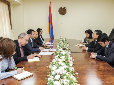 Հակոբ Արշակյանը Չինաստանի դեսպանի հետ քննարկել է «Հյուսիս-հարավ»-ի Տրանշ 3-ի վերջնաժամկետը երկարաձգելու հարցը