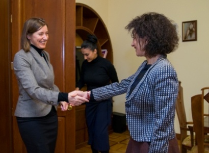 Աննա Հակոբյանը Կարին Մարմսոլերին է ներկայացրել «Կանայք հանուն խաղաղության» արշավի առաքելությունը