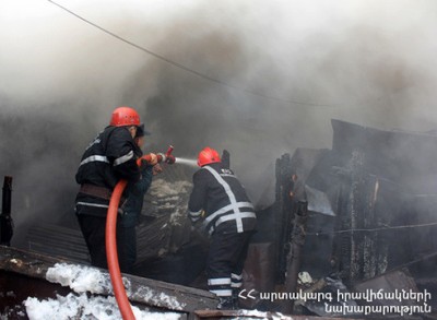 В одном из сел Армении обнаружено обгоревшее тело человека