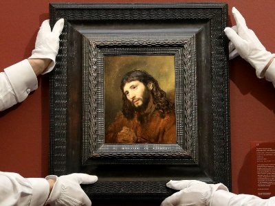 Rembrandt's 'Study of the Head of a Young Man sold for £9.5million