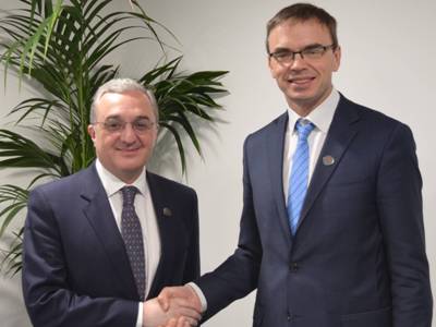 Զոհրաբ Մնացականյանը էստոնացի գործընկերոջը ներկայացրել է բարեփոխումների ուղղությամբ գրանցած ձեռքբերումները