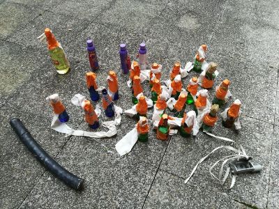 Во Франции в преддверии протестов изъяли самодельные бомбы