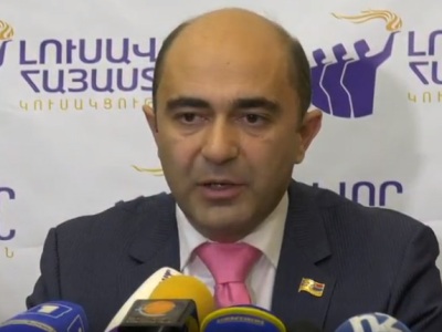 Bright Armenia party declares itself the only opposition party in new parliament