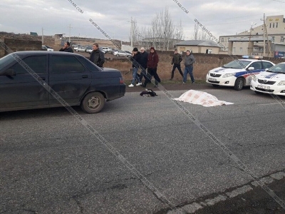 В Армении насмерть сбили молодую женщину
