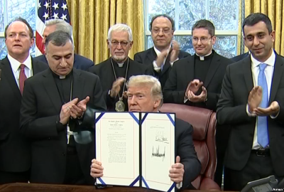 Archbishop Vicken Aykazian: Trump said Armenians are smart, hardworking people