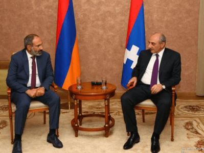 В Ереване состоялась встреча Бако Саакяна и Никола Пашиняна