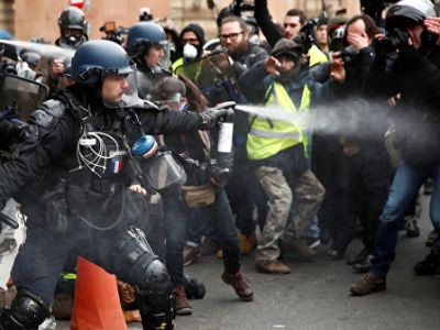 Over 180 detained in Paris during 'Yellow Vests' riot