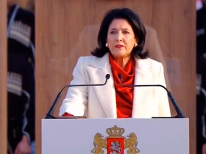 Salome Zurabishvili officially becomes the fifth president of Georgia