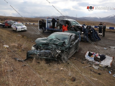 Пострадавший в аварии в Сюникской области Армении полицейский скончался