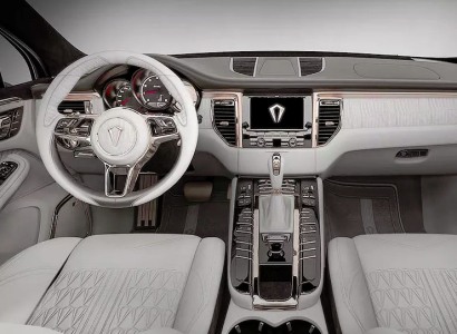 Porsche Macan-ի սրահը ոսկով է ձեւավորված