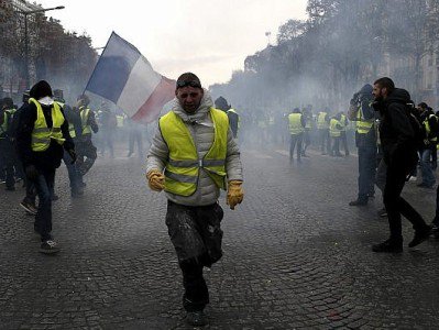 Driver killed in accident at French 'yellow vest' protest