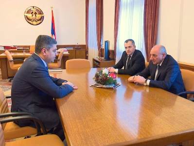 Բակո Սահակյանն ու Արթուր Վանեցյանը քննարկել են անվտանգության խնդիրները