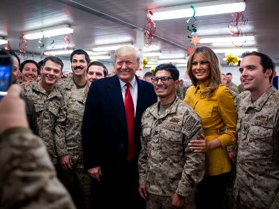 Trump's surprise visit outrages Iraqi politicians