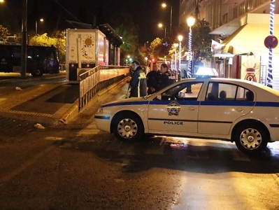 Взрыв в центре Афин