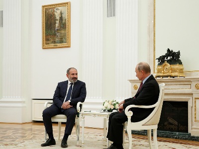 Kremlin: Putin, Pashinyan agree to step up gas talks