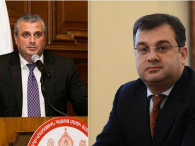 Grigor Hovhannissian, Artak Apitonian appointed Armenia deputy FMs