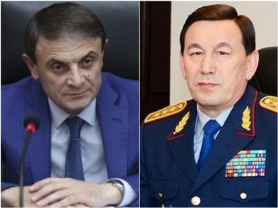 Главы Полиции Армении и МВД Казахстана обсудили последние события в Караганде