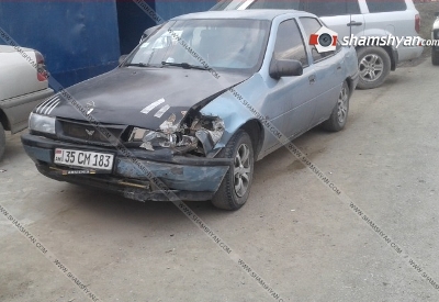 Բամբակաշատի դպրոցի դիմաց բախվել են Opel-ն ու ՎԱԶ-211200-ը. կան վիրավորները (ֆոտո)