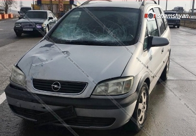 Արագածոտնում Opel-ի վարորդը վրաերթի է ենթարկել համաներմամբ ազատ արձակված 34-ամյա կնոջը