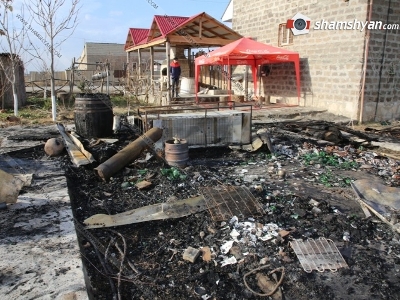Խոր Վիրապ վանքի հարևանությամբ գործող «Նռամե» հացատանն առաջացած հրդեհը մոխրակույտի է վերածել ողջ գույքը (ֆոտո)